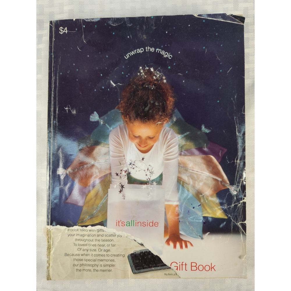 2000 JC PENNEY BIG GIFT BOOK CHRISTMAS CATALOG UNWRAP THE MAGIC IT'S ALL INSIDE